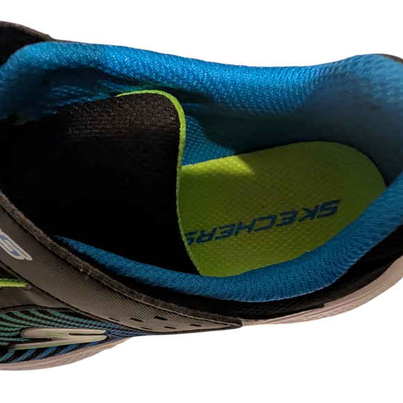 Skechers Microspec Max Advance Little Kid Boys Sneakers Size 3 - Picture 5 of 6